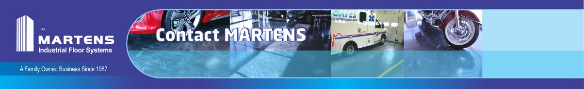 Martens Epoxy Flooring Contacts Page